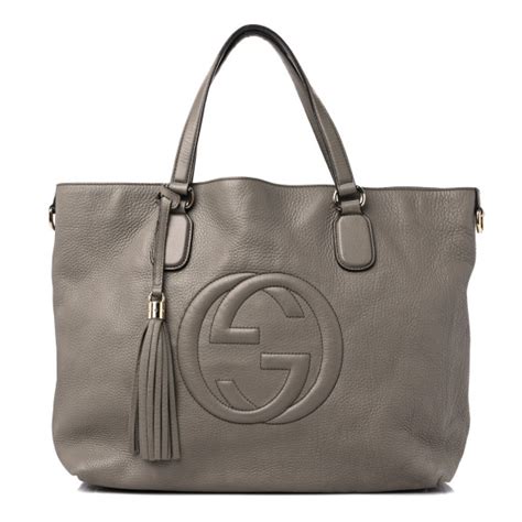 GUCCI Cellarius Calfskin Large Soho Working Tote 